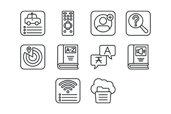Essential Home Screen Icons Bundle for Modern Interfaces