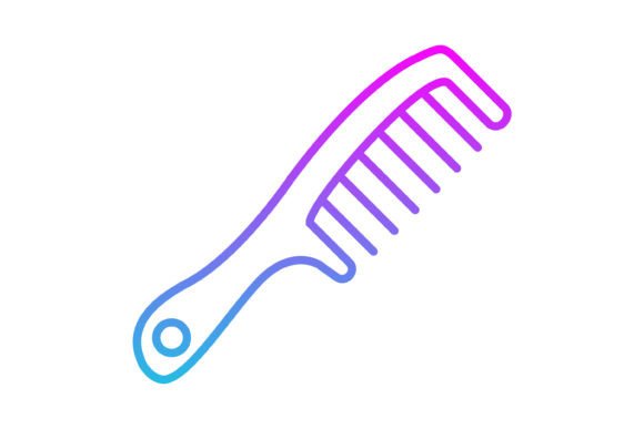 Integrating the Hair Comb Line Gradient Icon into Your Professional Workflow