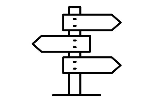 The Ultimate Guide to the Signpost Outline Icon: Versatility Across Every Digital Landscape