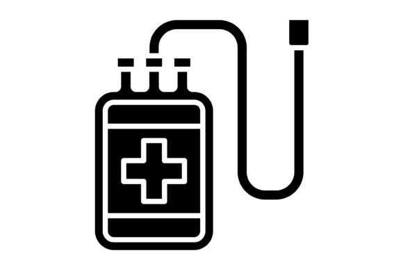 Understanding the Blood Bag Glyph Icon for Practical Design Workflows