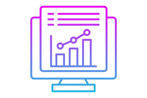 Why the Statistics Line Gradient Icon Is Essential for Modern Data Storytelling